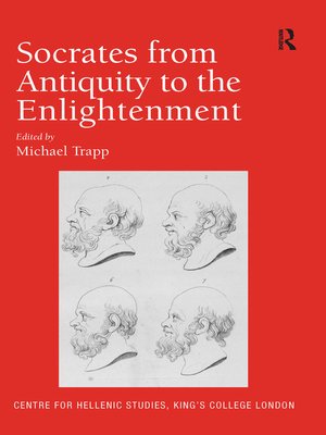 cover image of Socrates from Antiquity to the Enlightenment